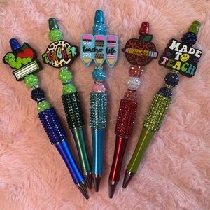 Luxury Beaded Pens